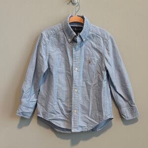 Ralph Lauren Kids Light Blue Button-Down Shirt